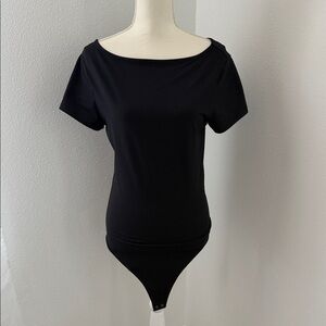 Abercrombie & Fitch Black Bodysuit Top
